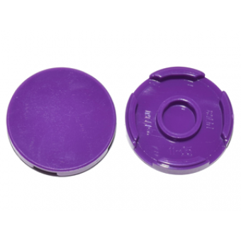 Tegel, Rond 2x2 Dark Purple